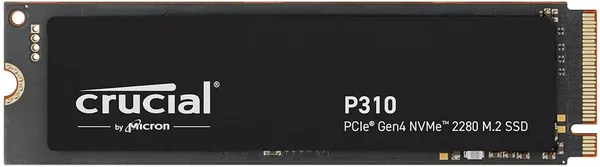 Crucial P310 SSD 1TB PCIe Gen4 NVMe M.2 2280, Internal Drive, up to 7,100MB/s, Compatible with Laptop and Desktop & Portable Game Consoles - CT1000P310SSD801