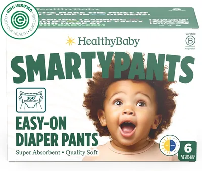 SmartyPants Pull Up Diapers - Plant-Based & EWG Verified, Best Deal