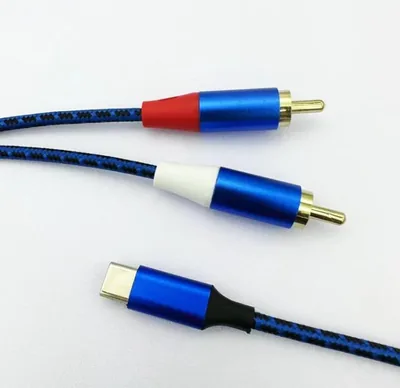 Kabel przejściowy audio USB-C na RCA 2RCA stereo - Najlepsza oferta