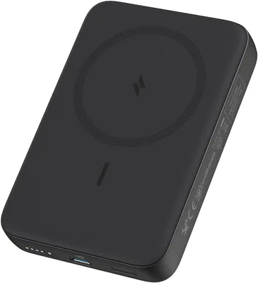 Anker 10000mAh PD 30W Power Bank MagSafe, Cargador Inalámbrico iPhone | Cargador Tipo C Carga Rápida, para iPhone 17/16/15