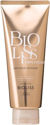 KOSE COSMEPORT Salon Style Bioliss Pure Retouch Deep Repair Hair Mask 200g