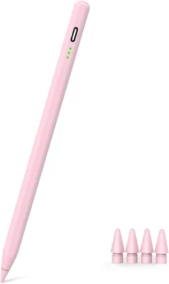 Pink Stylus Pen for iPad Pro Air Mini - Fast Charge