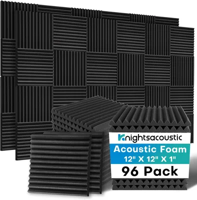 Knightsacoustic Sound Proof Panels 96 Pack