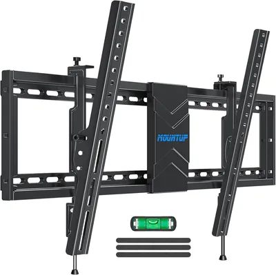 MOUNTUP TV Wall Mount for 37-84 Inch TVs, Low Profile Tilt