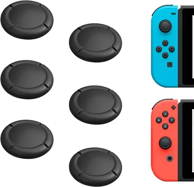 Hawdows Silicone Analoge Leverbedekkingen, 3 Stukken Vervangings Joystick Bedekkingen, Compatibel met Nintendo Joystick Duimgreep Kap