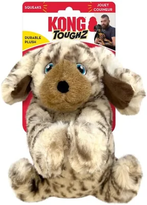 KONG Toughz Plush Dog Toy - Durable Chew for Aggressive Chewers