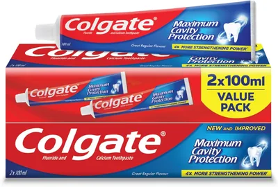 Colgate Maximum Cavity Protection Toothpaste 2x100ml - Best Deal
