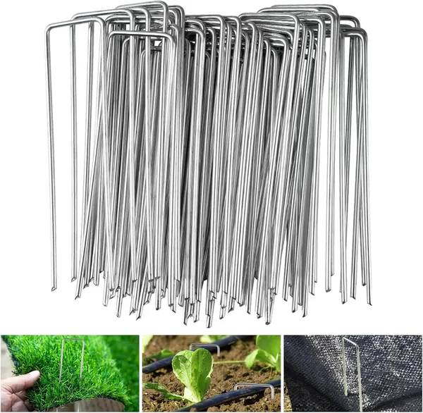 Velway Set of 50 Pegs for Mulching Tarpaulin