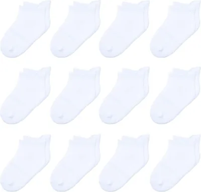 12 Pack Non Slip Kids Socks with Grips - 1-7 Years