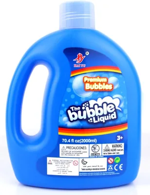 Premify 68oz/2L Bubble Refill Solution - Non-Toxic, Leak-Proof