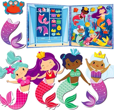 Mermaids Dress-Up Doll Puzzle - 41% Off