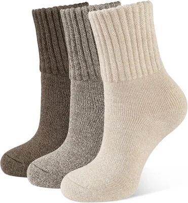 CLOSEMATE Women's Thermal Socks - 3 Pairs