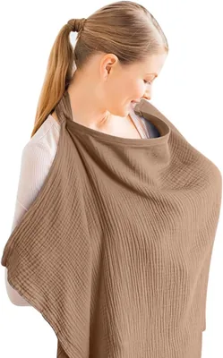 Aolso Baby Nursing Mask, Muslin Nursing Shawl - Best Deal
