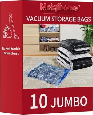 10 Jumbo Vacuum Storage Bags - 10% Off
