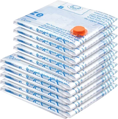 Vacuum Storage Bags 10 Combo - Jumbo & Large