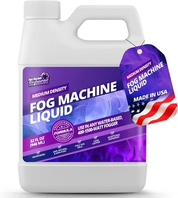 Fog Machine Liquid for Halloween Party and Events, Medium Density, 32oz | Not Rocket Sciences Fogger