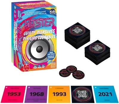 HITSTER - Guilty Pleasure - The Ultimate Music Trivia Party Game for Adults and Families - All-Time 