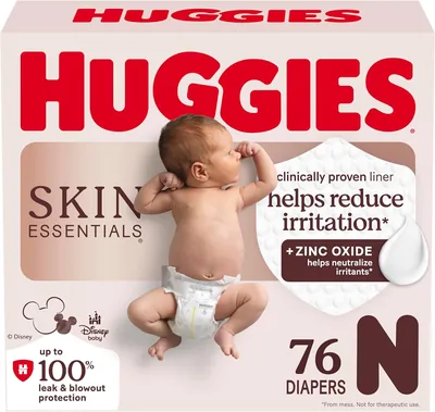 Huggies Newborn Diapers 76 Ct - Best Deal