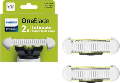 Philips OneBlade Schermbeschermer Vervangingsmes voor OneBlade Elektrische Scheercirculator en Trimmer Duurzame Stalen Trimmen