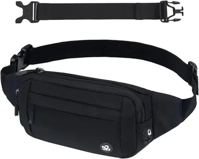 WATERFLY Bum Bag: Sportliche Bauch-Tasche für Männer und Frauen mit Verlängerungsriemen, 28% Rabatt