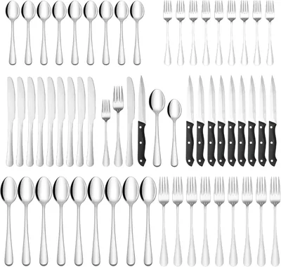 TFMOJHST 60 Piece Stainless Steel Cutlery Set Best Deal
