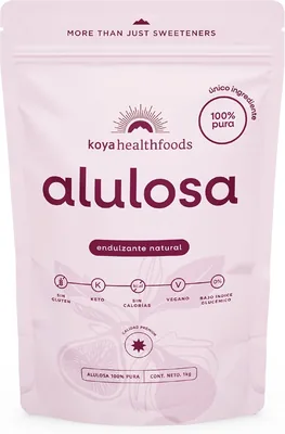 KOYA Alulosa en Polvo 1kg | Edulcorante Natural sin Azúcar 25% Off