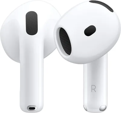 Apple AirPods 4 med adaptivt ljud och transparens, inkl. laddningsetui, Bluetooth-hörnar - Best Deal