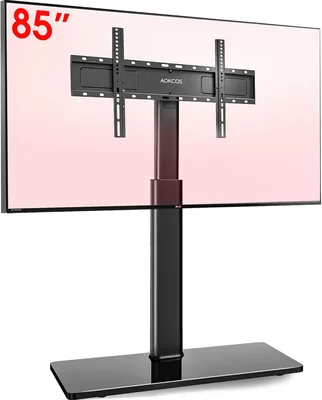 Height Adjustable TV Stand with Mount - VESA 600x400