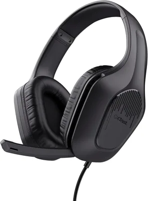 GXTrust Rayne Cuffie da Gaming Leggere, Jack Audio 3.5 mm, Nero | Per PC Xbox PS4 PS5 Switch Mobile