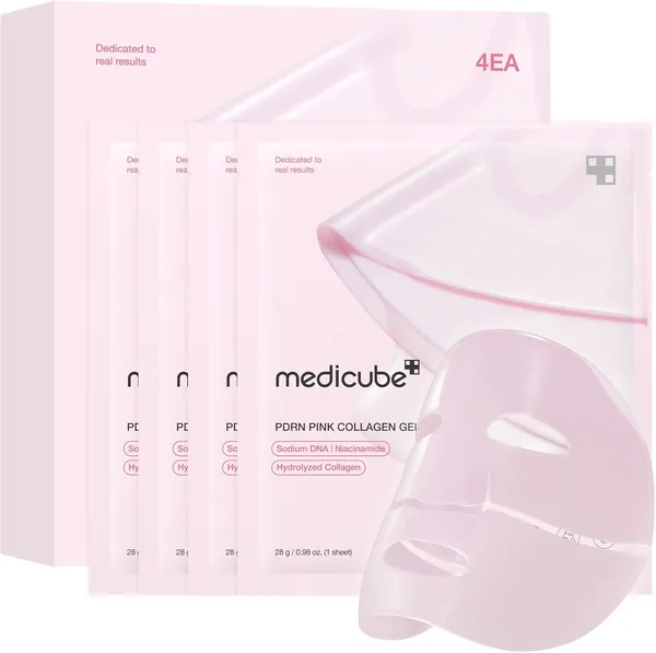 Da Notte Maschera In Gel Di Collagene Rosa