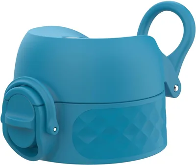 ION8 - Lekdicht Vervangingsdeksel OneTouch 2.0 Waterfles, Eenvoudige Eenpersbediening, Geschikt voor 350ml, 500ml, 600ml Fles