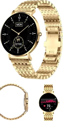 XCOAST SIONA 2 Elegance Gold Smartwatch