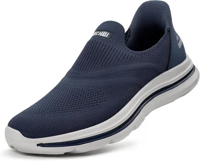 ODCKOI Slip On Baskets Homme Sans Lacets Sport Outdoor Running Léger Respirant Loisir Rue