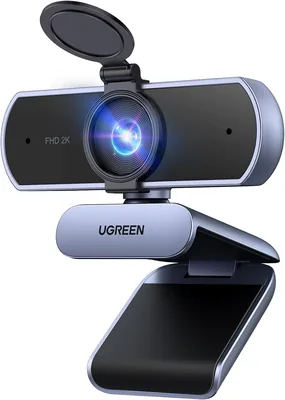 UGREEN 2K Webcam with Dual Microphones