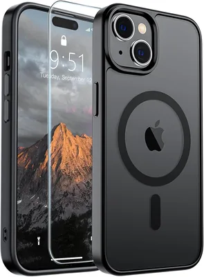 SUPFINE Magnetic iPhone 15 Case (MagSafe Compatible) Shockproof