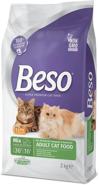 Beso Adult Mix Chicken & Lamb Cat Food
