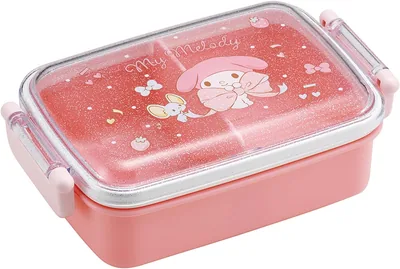 Skater RBF3ANAG Children's Lunch Box 450ml Fluffy Dome Antibacterial Made in Japan Sanrio My M Best Deal