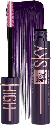Maybelline New York Lash Sensational Sky High Plum Twilight - ciemnofioletowy tusz do rzęs, 7ml - Best Deal