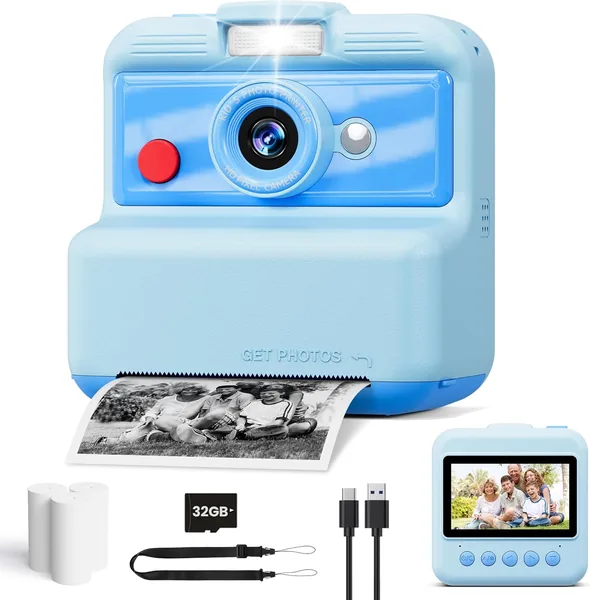 CAMCLID Kids Instant Camera