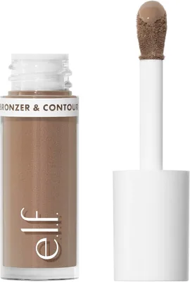 e.l.f. Cosmetics Camo Bronceador y Contorno Líquido 1 Fair Tono Muy Claro | Alta Cobertura y Acabado Natural para Esculpido F