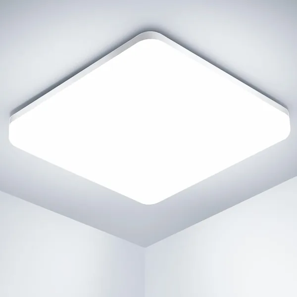 OUILA LED Ceiling Light, 20W 2000LM 6500K