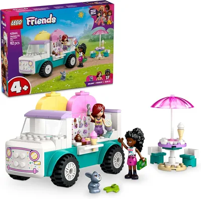 LEGO Friends Furgonetka z lodami w mieście Heartlake 42644 | Najlepsza cena
