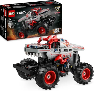 LEGO Technic Monster Jam ThunderROARus Trekhaak Truck Speelset - Bouwvoertuig voor Kinderen van 7+ Jaar met een Passie voor Creativiteit