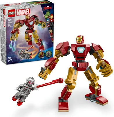 LEGO Iron Man Mech vs. Ultron Buildable Figure