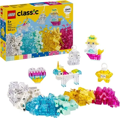 LEGO Classic Transparent Box 11040 - Creative Bricks for Kids