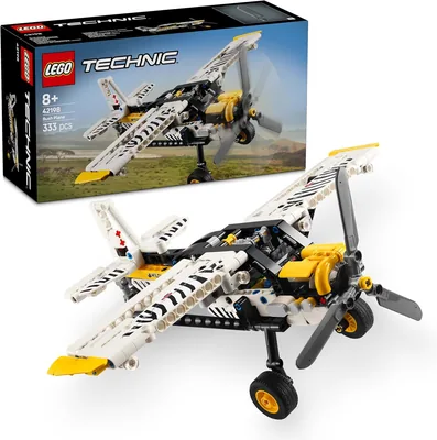 LEGO Technic Bush Plane 42198 Toy Aircraft Model