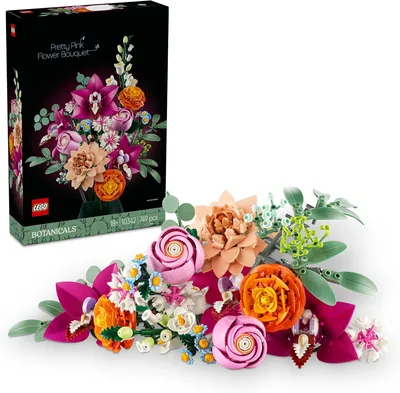 LEGO Botanicals Pretty Pink Flower Bouquet 10342 - Best Deal