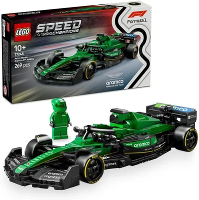 LEGO Speed Champions Aston Martin Aramco F1 AMR24 Car & Driver Minifigure - 95% Off