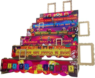 Ofrenda Día De Muertos Decorada 'Hermosa'