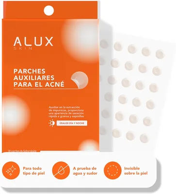 Parches para Acne Invisibles - 30 Parches de Hidrocoloide Auxiliares | Apariencia de Curación Rápida | Cuidado de la Piel